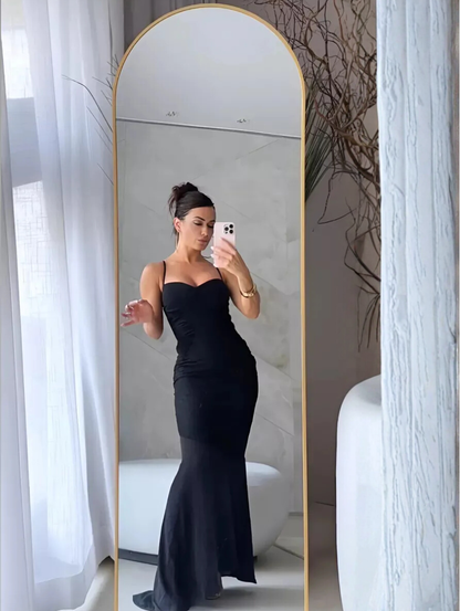 Boogvormige Passpiegel met Standaard en Premium Afwerking Frame